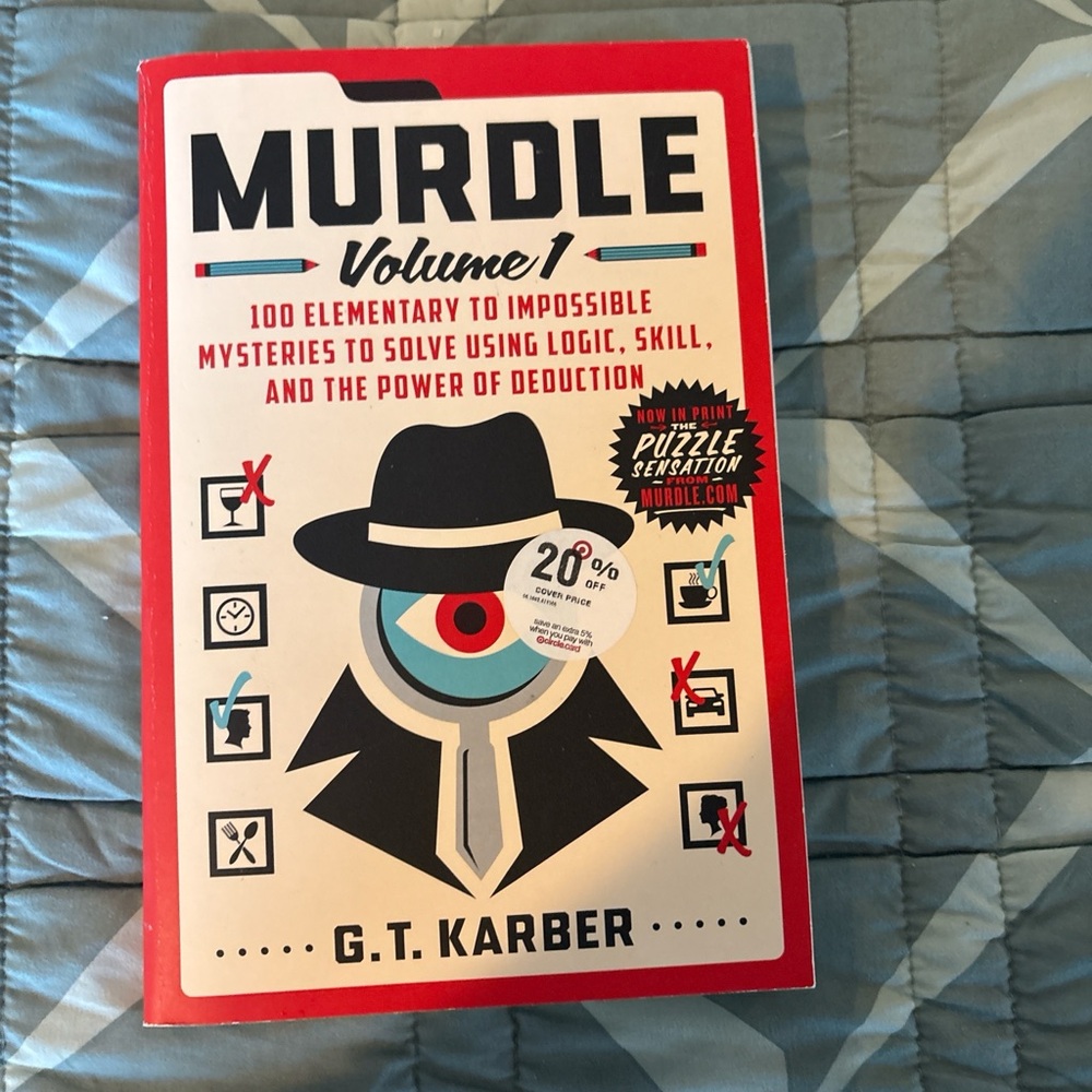 Murdle Volume 1 Puzzle Book